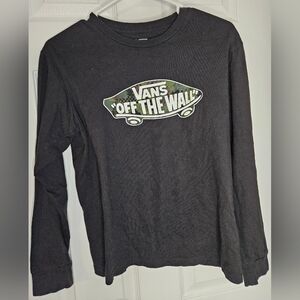 Vans Boys Long Sleeve Tshirt.  Size Large (12/14)